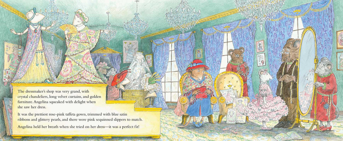 Angelina and the Royal Wedding by Katharine Holabird