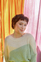 Iridescent Cloud Shimmer Statement Earrings