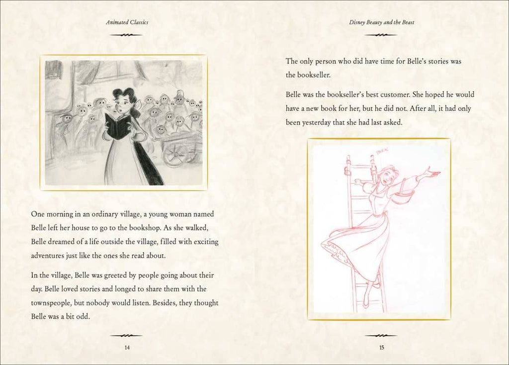 Disney Animated Classics: Beauty and the Beast by Editors of Studio Fun International