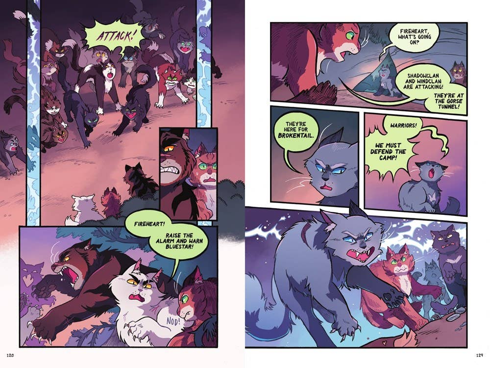 Warriors Graphic Novel: The Prophecies Begin #2