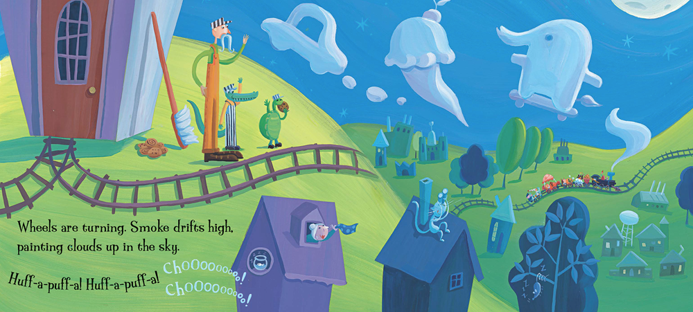 Goodnight Train Board Book, The: June Sobel