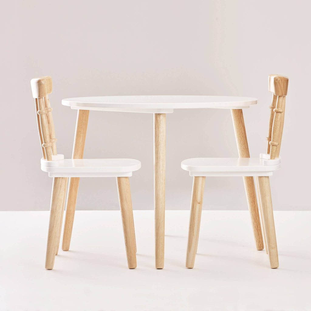 Children’s Wooden Table & Chairs