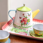 Metal tea set - The Big Family