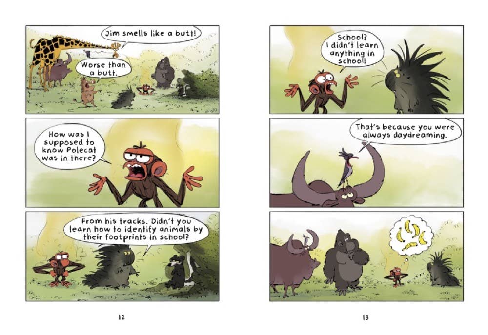 Grumpy Monkey School