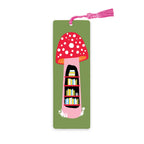 Book Nook Mushroom Woodland Bookmark with tassel