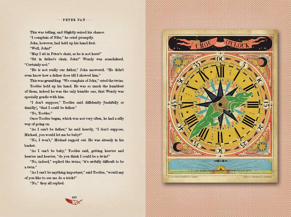 Peter Pan MinaLima Edition Illustrated by J.M. Barrie