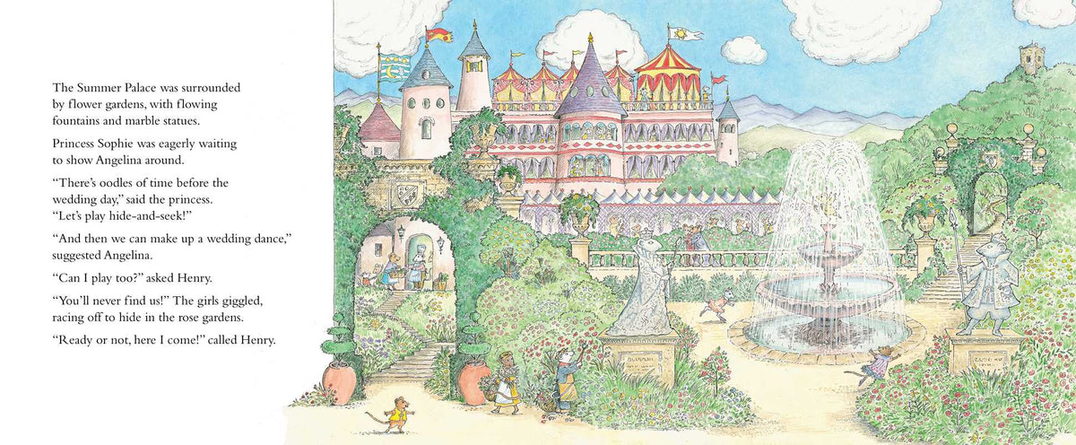 Angelina and the Royal Wedding by Katharine Holabird