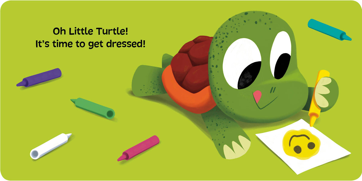 Little Turtle Tries Board Book