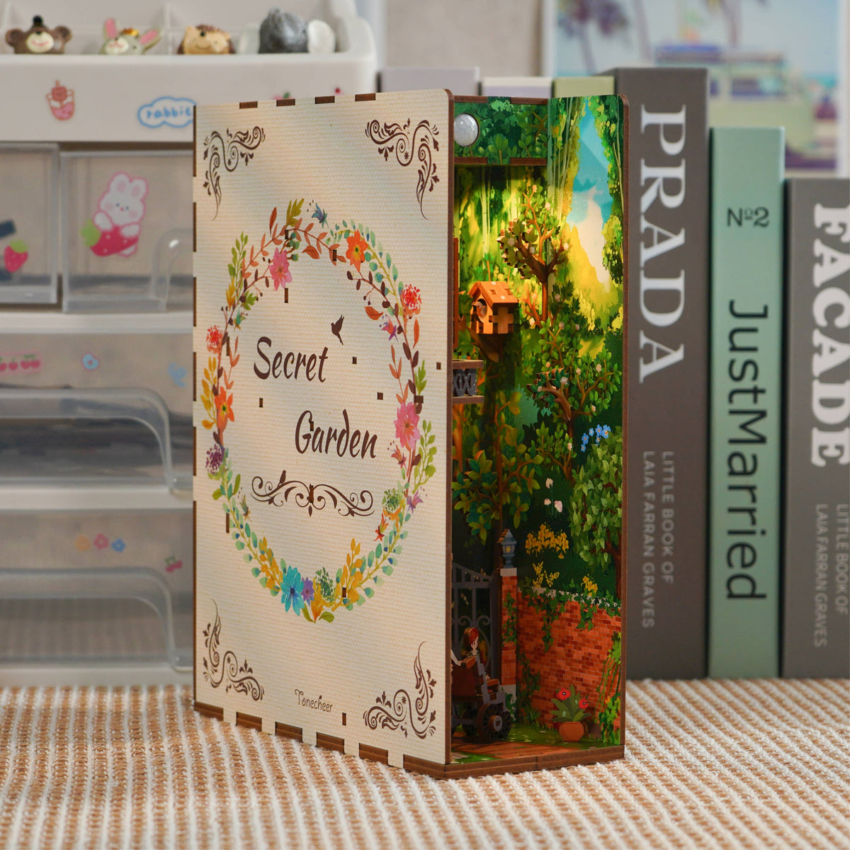 DIY Book Nook Kit: Secret Garden