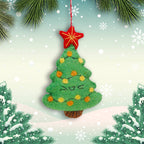 Felt Ornament Christmas Tree