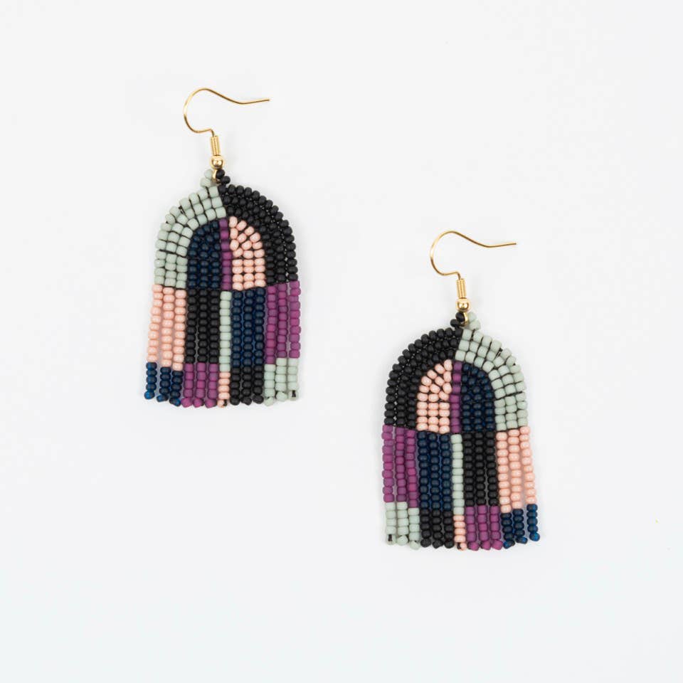 Patchwork Arco Earrings