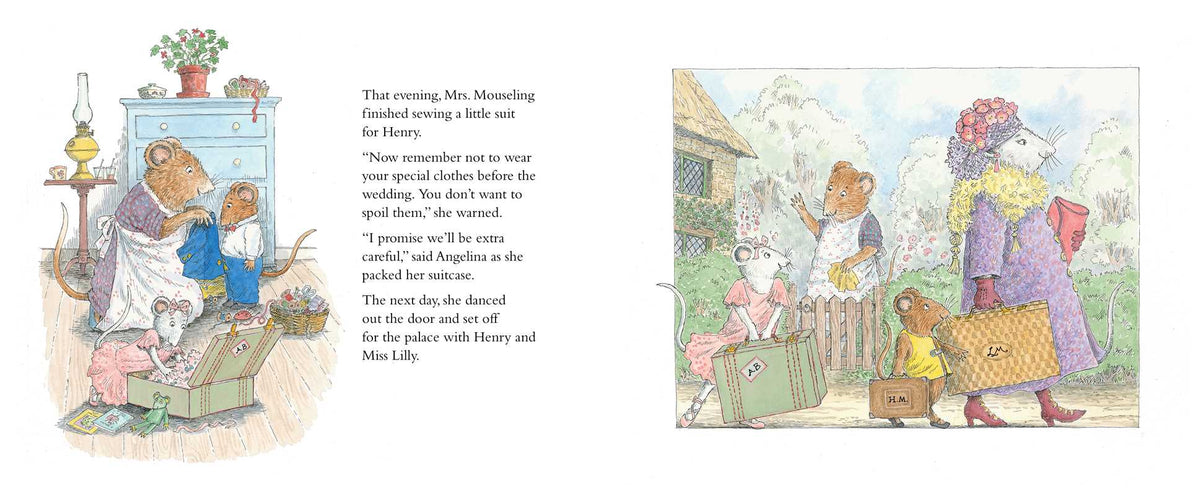 Angelina and the Royal Wedding by Katharine Holabird