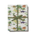 Dinosaurs wrapping paper