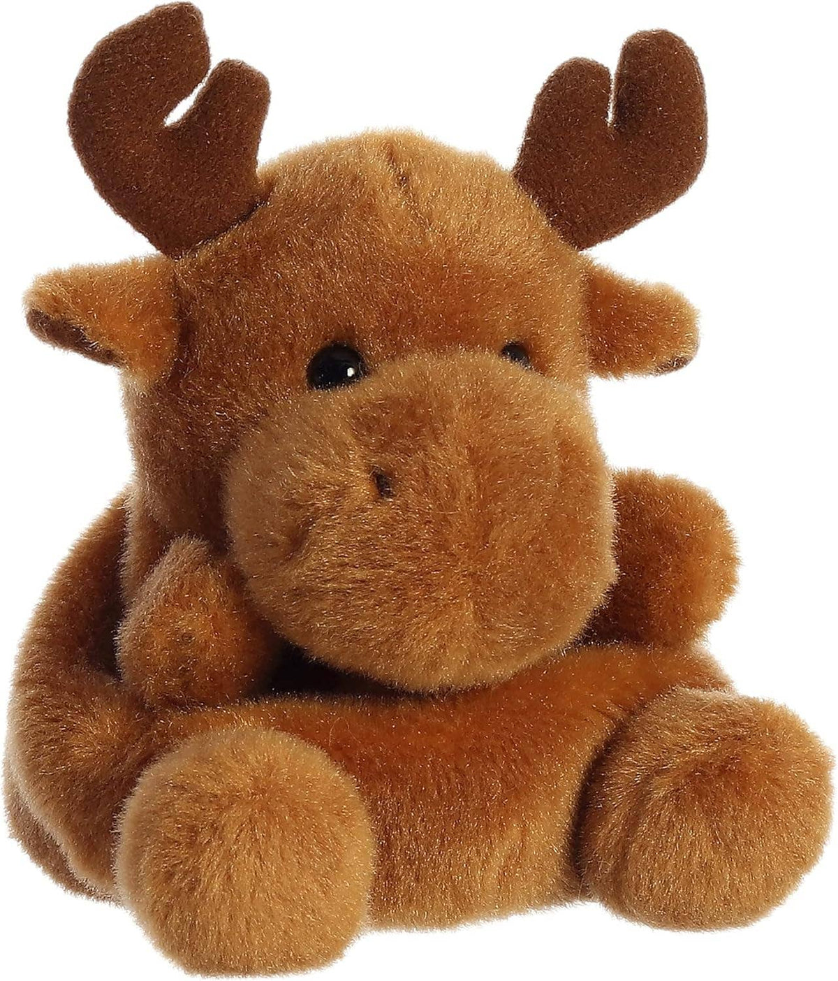 5" Plush Pal Cinnamon Moose Palm Pals Stuffed Animal