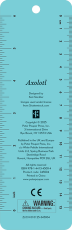 Axolotl Beaded Bookmark