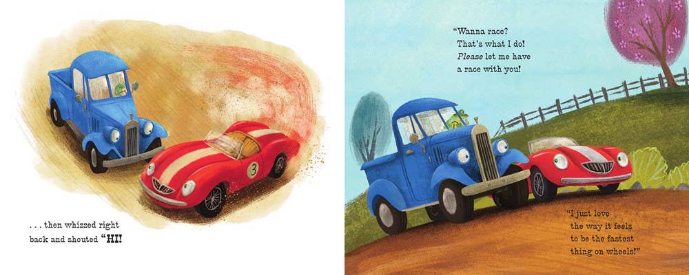 Little Blue Truck and Racer Red: Alice Schertle