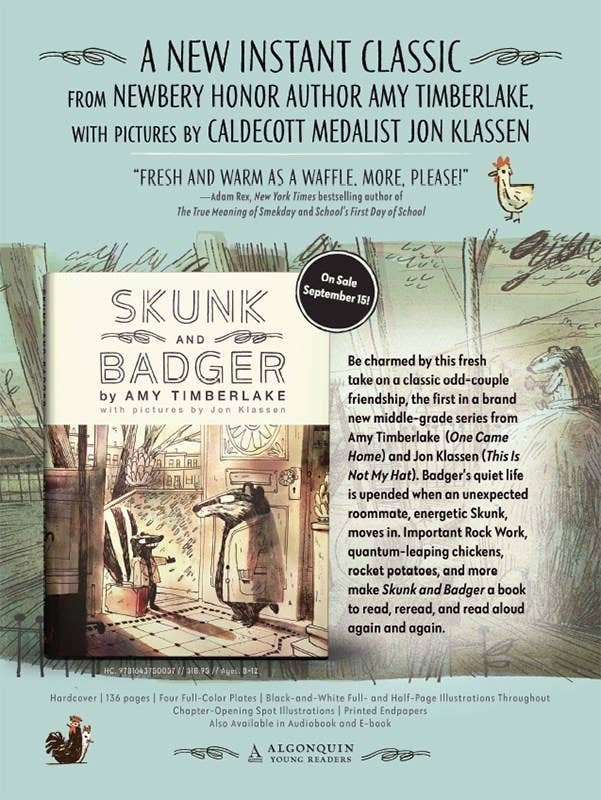 Skunk and Badger