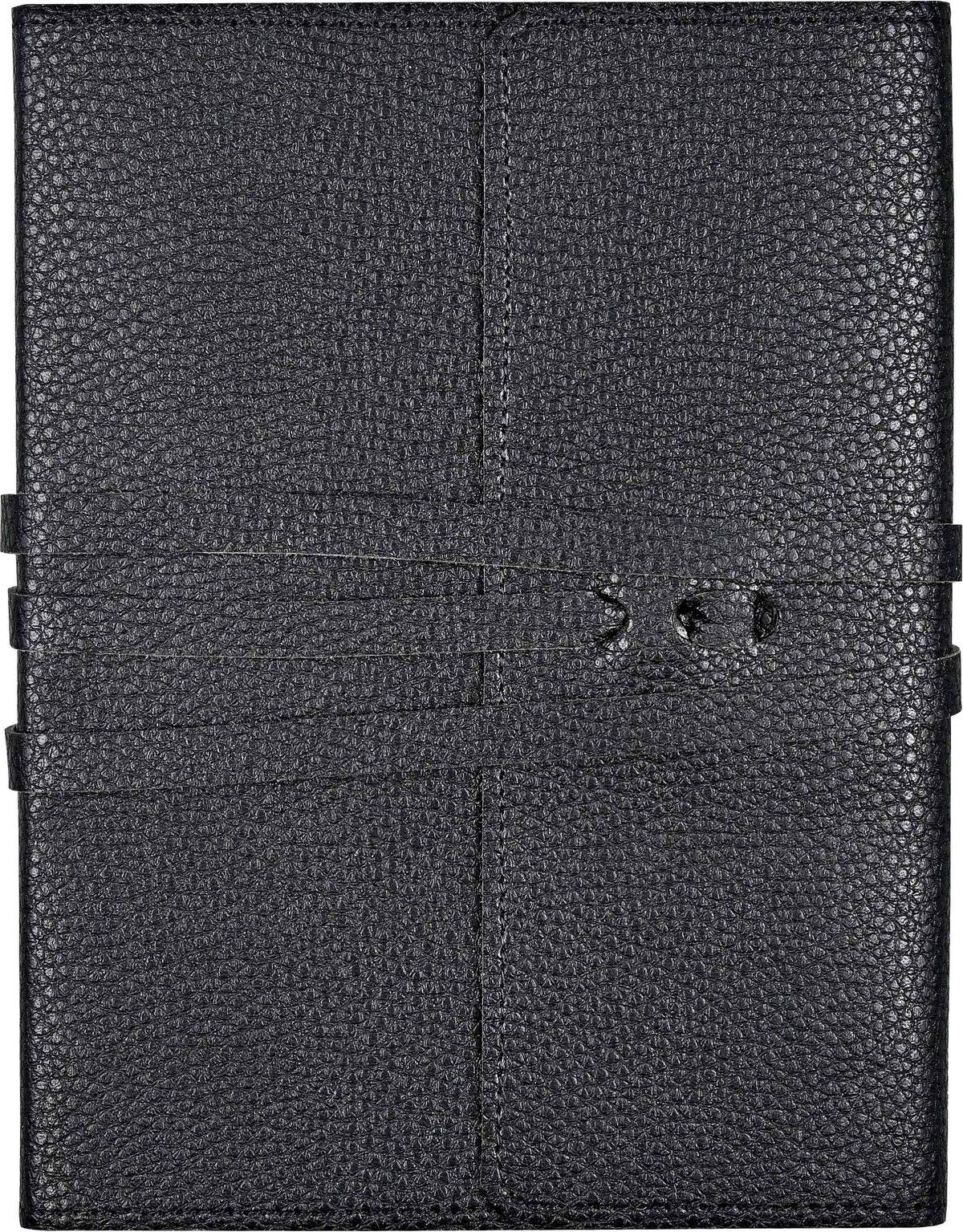 Black Leather Wrap Journal