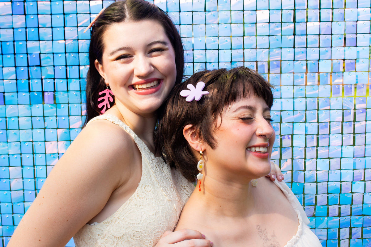 Happy as a Clam Beach Earrings
