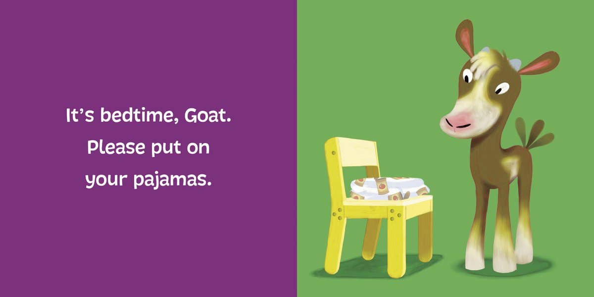 Go to Bed, Goat Board Book