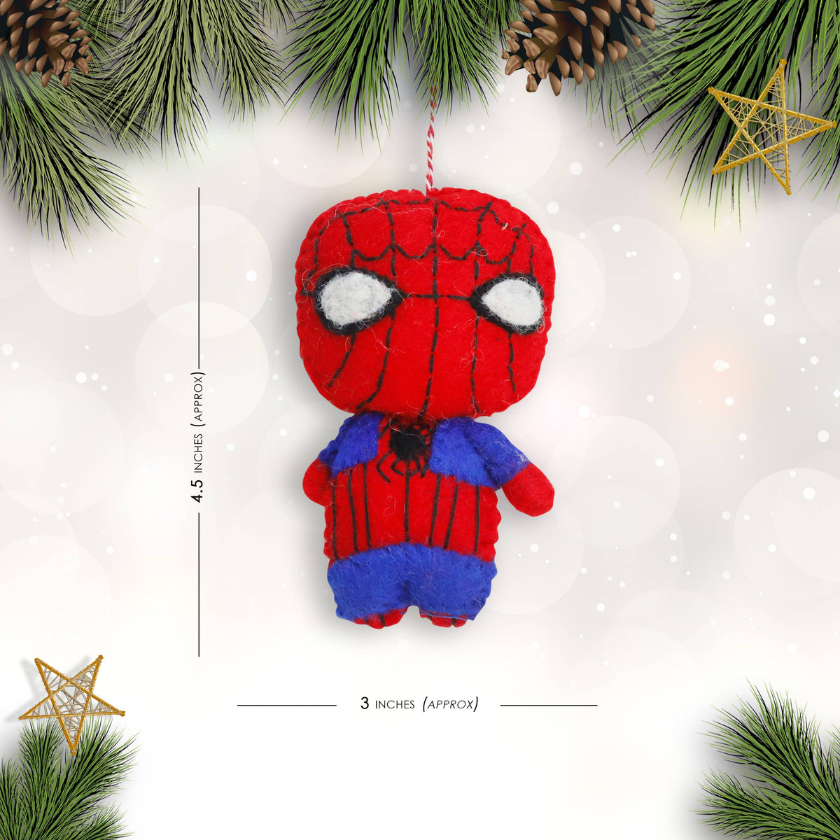 Felt Ornament Wall Crawler
