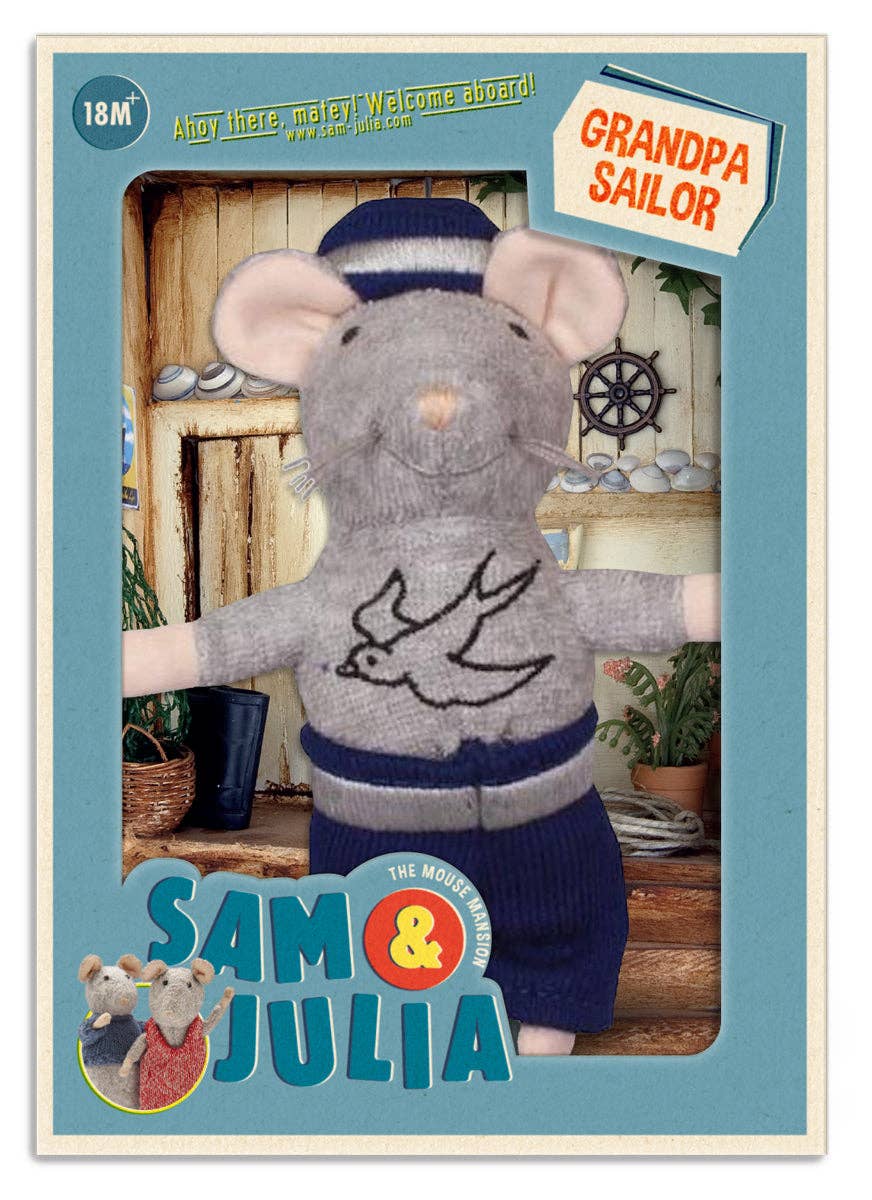 Sam & Julia - Grandpa Sailor Doll