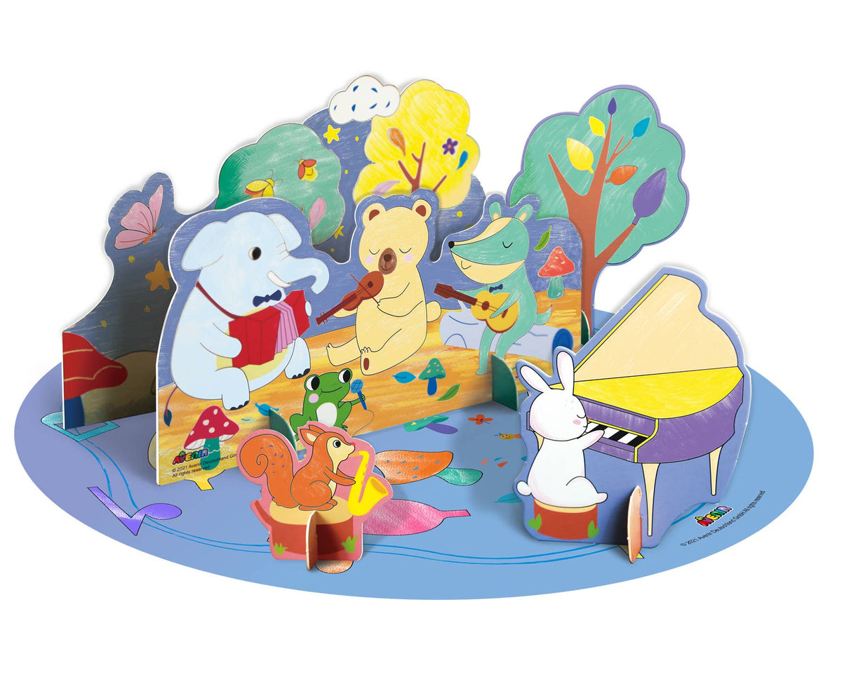 Avenir - Crayon Activity Kit FOREST CONCERT