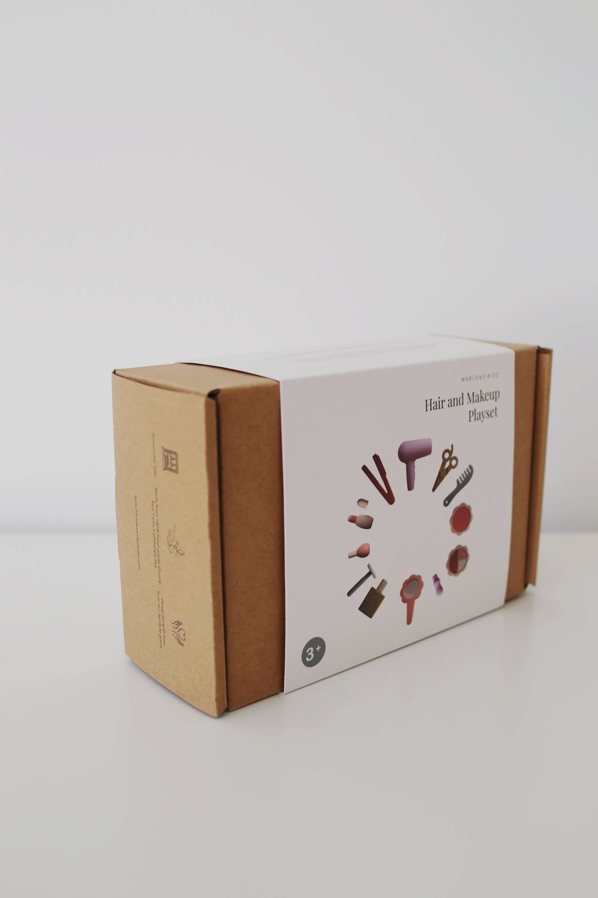 Silicone Hair and Makeup Play Set