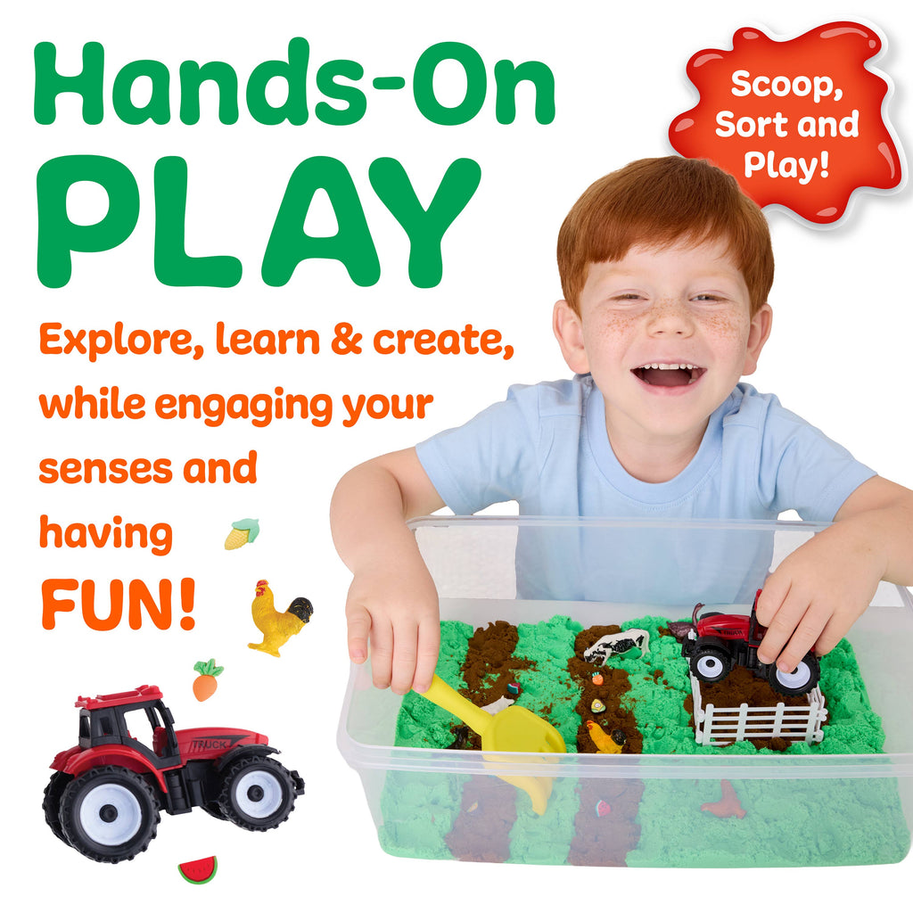 Sensory Bin Farm Activity Kit for Kids