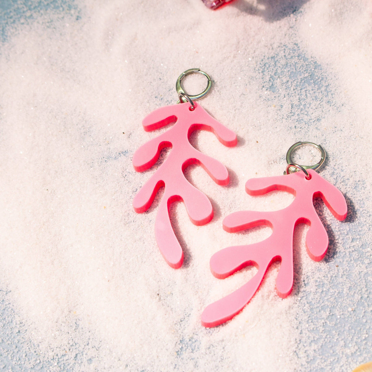 Happy as a Clam Beach Earrings