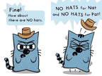 Nat the Cat Has a Hat by Jarrett Lerner