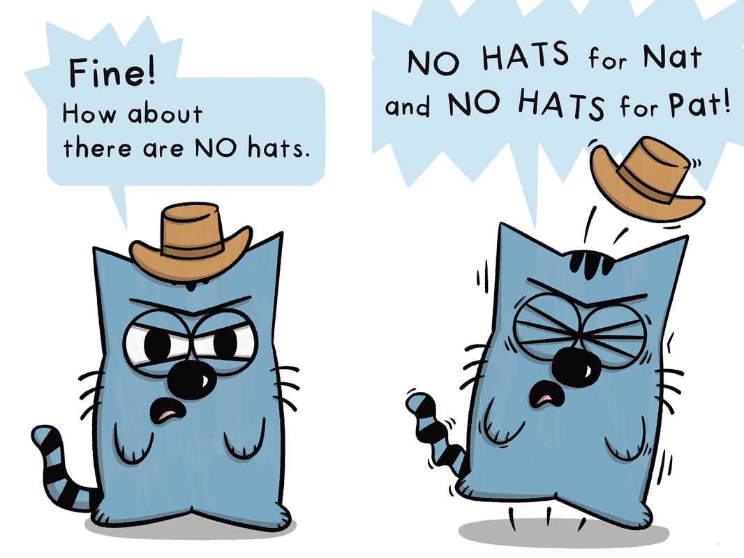 Nat the Cat Has a Hat by Jarrett Lerner