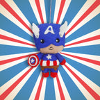 Felt Ornament Patriot Shield