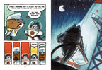 First Cat in Space Ate Pizza, The : paperback