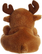 5" Plush Pal Cinnamon Moose Palm Pals Stuffed Animal