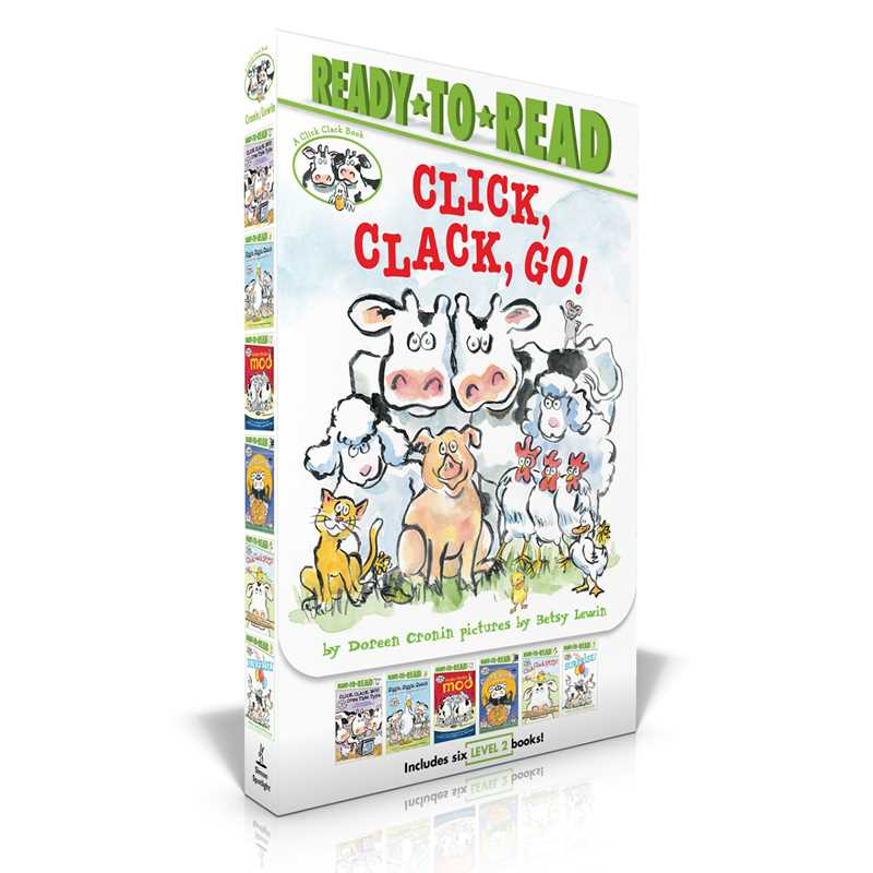 Click, Clack, Go! (Boxed Set) by Doreen   Cronin