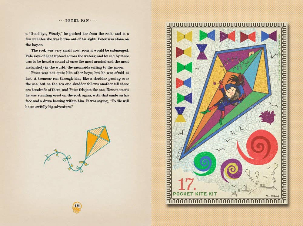 Peter Pan MinaLima Edition Illustrated by J.M. Barrie