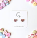 Heart Earrings, Valentine Earrings
