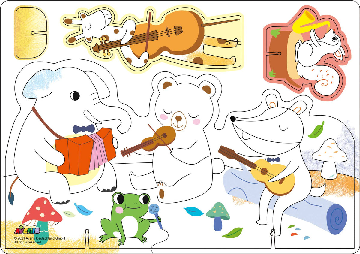 Avenir - Crayon Activity Kit FOREST CONCERT