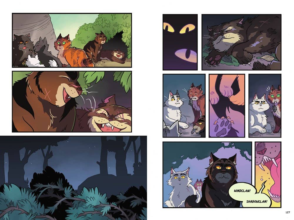 Warriors Graphic Novel: The Prophecies Begin #2