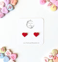 Heart Earrings, Valentine Earrings