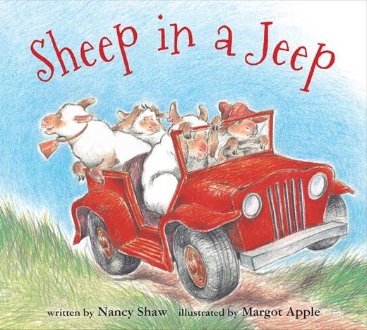 Sheep in a Jeep Board Book : Nancy E. Shaw