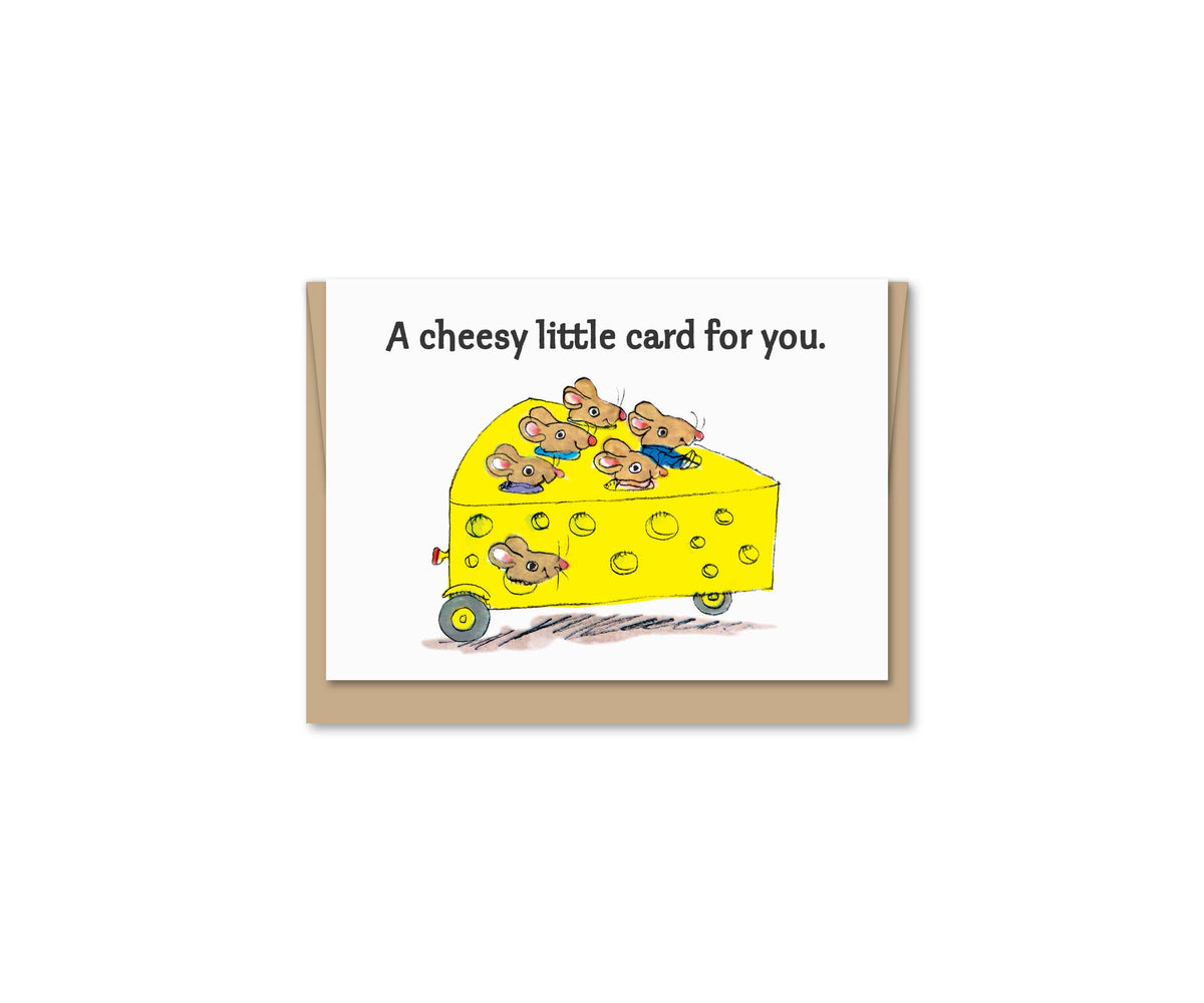Mini Cheesy... | Enclosure-sized Everyday Greeting Card