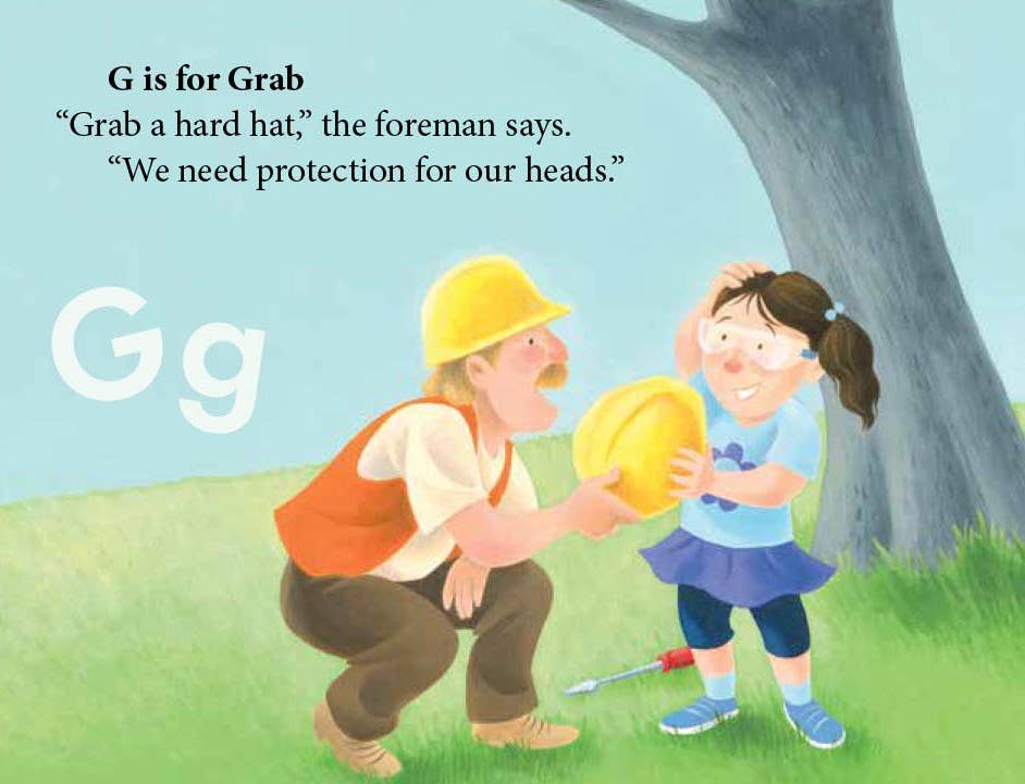 D is for Dump Truck Board Book