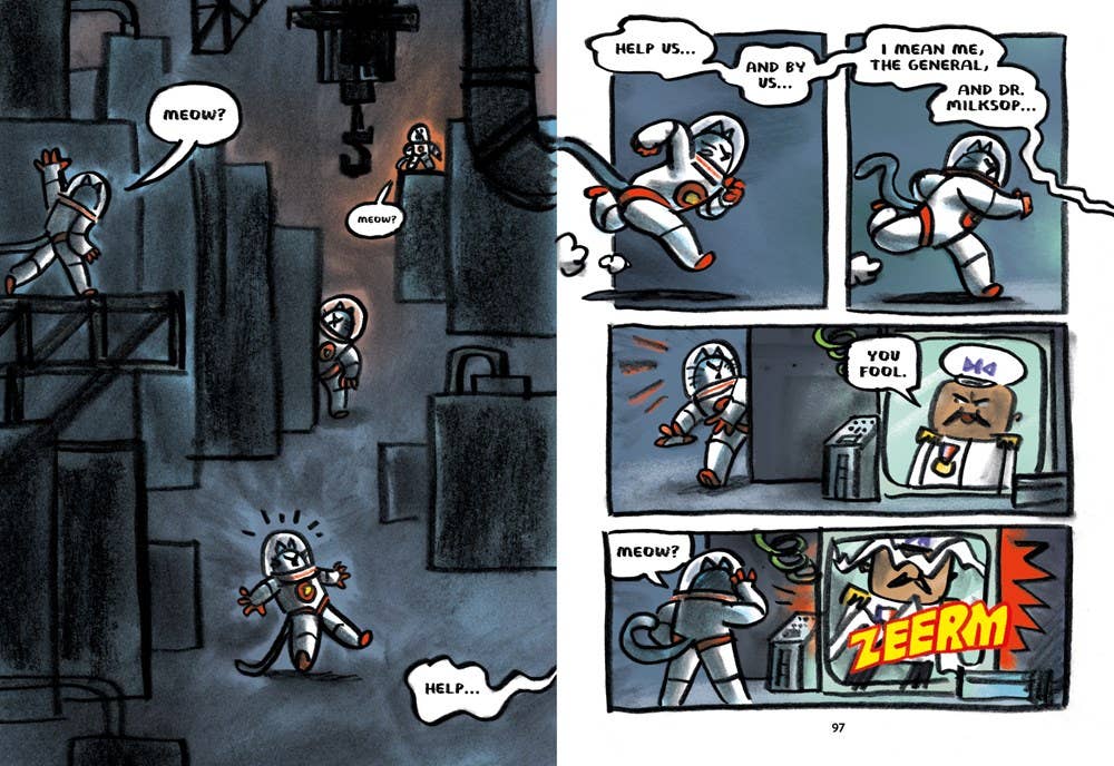 First Cat in Space and the Wrath of the Paperclip hardcover
