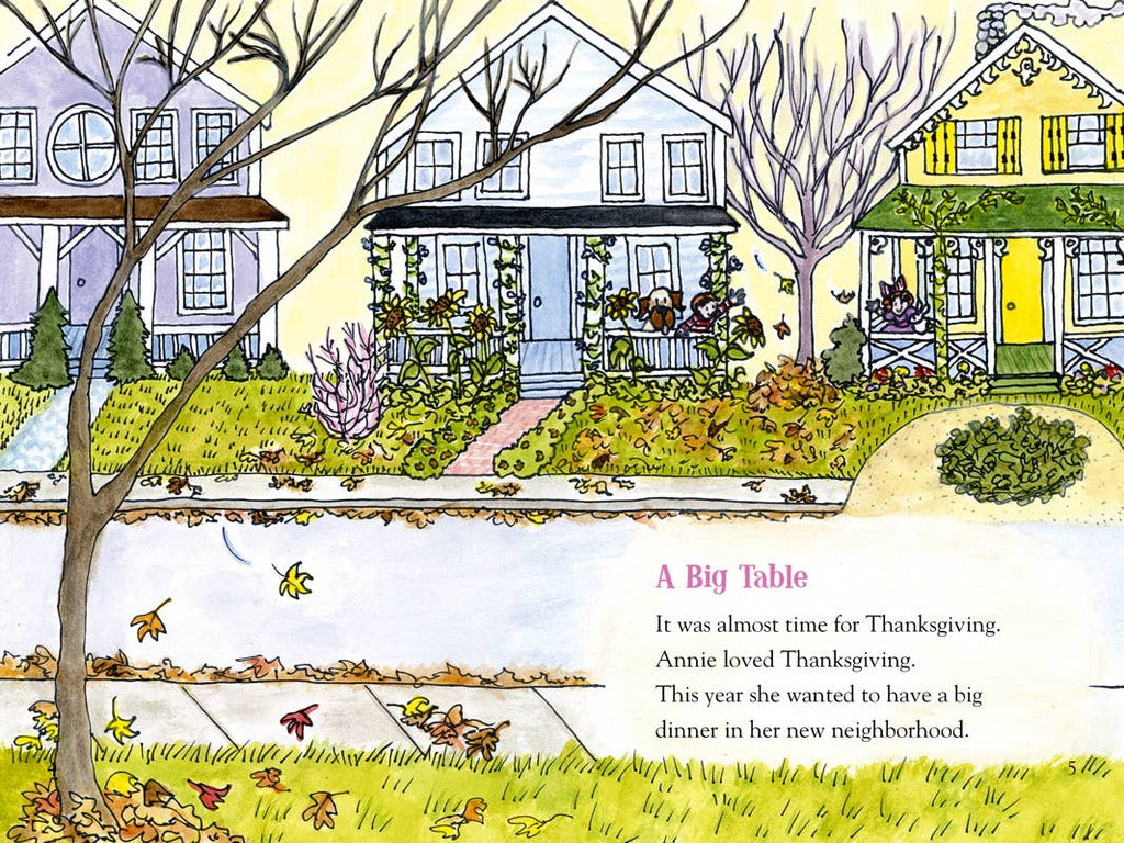 Annie and Snowball and the Thankful Friends by Cynthia Rylant