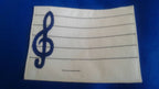 Learn How To Read Music - Quiet game board - music teacher tool- Felt Music Game - Movable Music Notes - treble clef - Music Scale