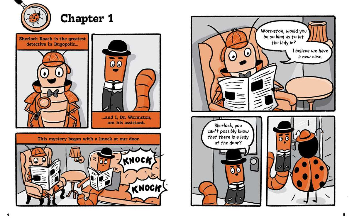 Sherlock Roach and the Case of the Crunchy Crumb by Joe McGee