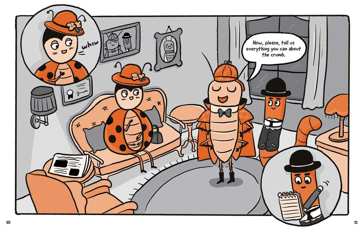 Sherlock Roach and the Case of the Crunchy Crumb by Joe McGee