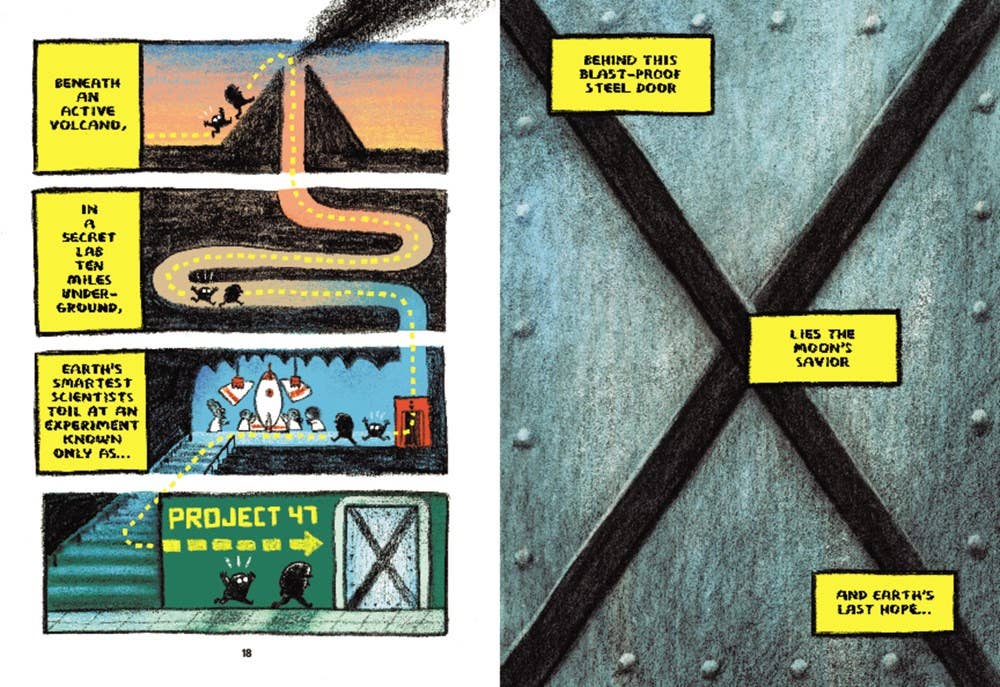 First Cat in Space Ate Pizza, The : hardcover